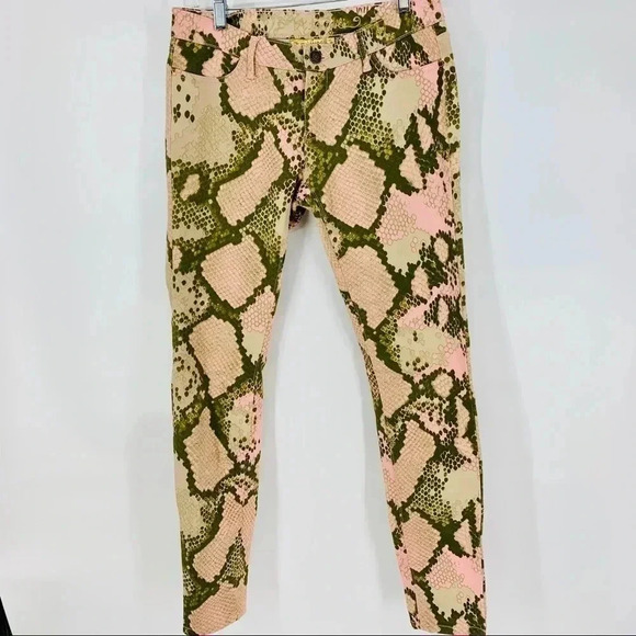 Princess Vera Wang Snake print jeans - Picture 1 of 5